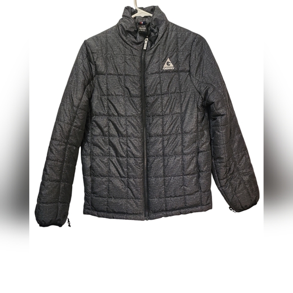 Gerry Weber Other - Gerry gray zip of quilted child 14-16 jacket coat long sleeve